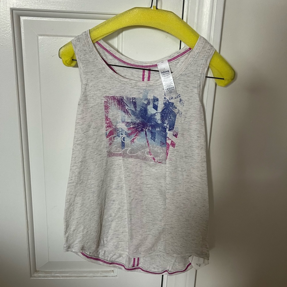 Ivivva by Lululemon loose top girls size 7